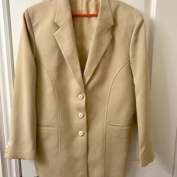 Women's Blazer Tan Colour - Picture 8 of 10